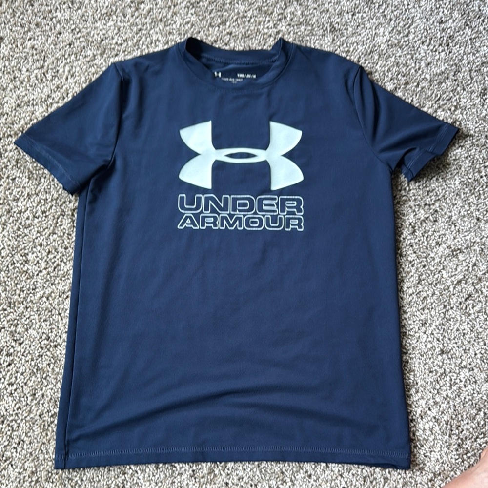 Under Armour Blue Short Sleeve Tee